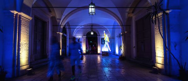 Colourful Courtyard