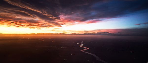 Po River Sunset