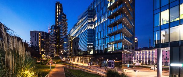 Porta Nuova in Blue