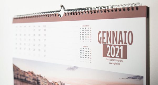 Calendario Parete Viaggio in Italia 2021